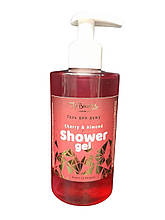 Гель для душу для тіла парфумований Cherry & Almond з вишнею та мигдалем Top Beauty 275ml