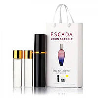Жіночий фруктовий парфум Escada Moon Sparkle 3x15ml - Trio Bag