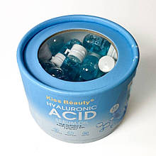 Гіалуронова сироватка для обличчя в капсулах для глибокого зволоження та еластичності шкіри Hyaluronic Acid Serum Oil 30шт*2 мл