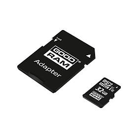 Карта пам'яті MicroSDHC 32GB UHS-I Class 10 Goodram + SD-adapter
