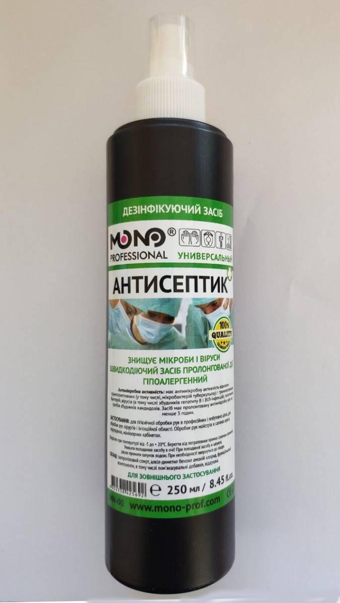Anti-септик для рук Mono Professional MN-00 250ml