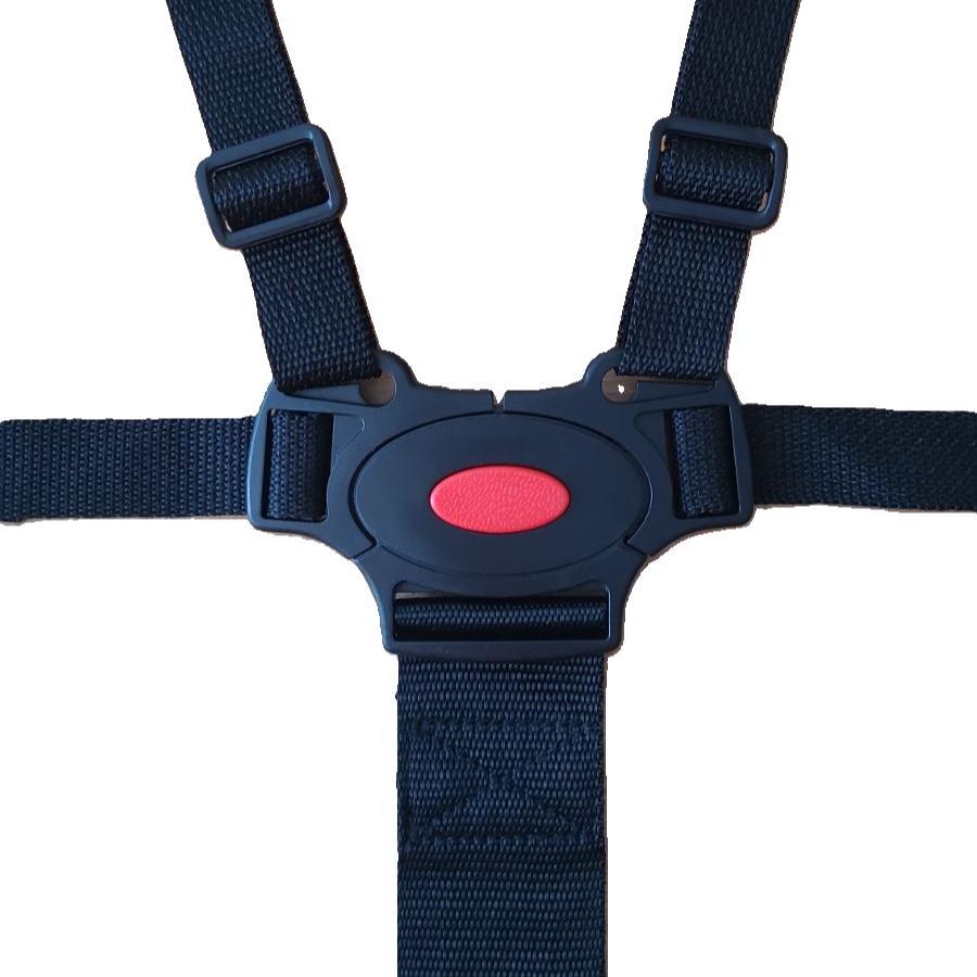 Ремені безпеки для коляски з червоною кнопкою 80071, фото 1