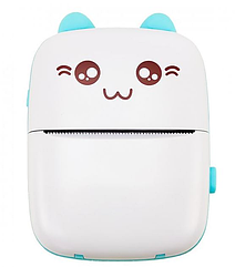 Дитячий термопринтер Mini Printer (Блакитний)