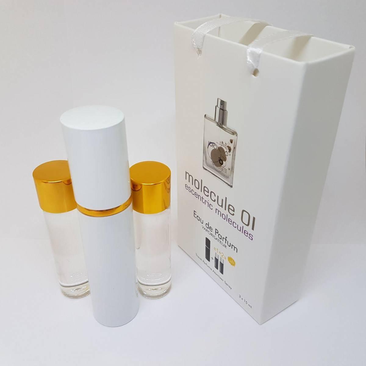 Escentric Molecules Molecule 01 3x15ml - Trio Bag
