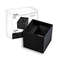 Архітектурний світлодіодний накладний світильник Feron DH012 6 Вт 4000 K чорний