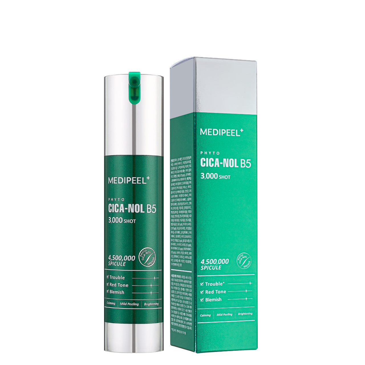 Пілінг-сироватка для обличчя Medi-Peel Phyto Cica Nol B5 3000 Shot Serum зі спікулами 50 мл, фото 1