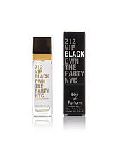 Carolina Herrera 212 Vip Black - Travel Perfume 40ml