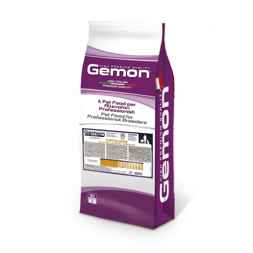 Сухий корм для цуценят GEMON (Жемон) DOG Puppy & Junior курка з рисом 20 кг, фото 1