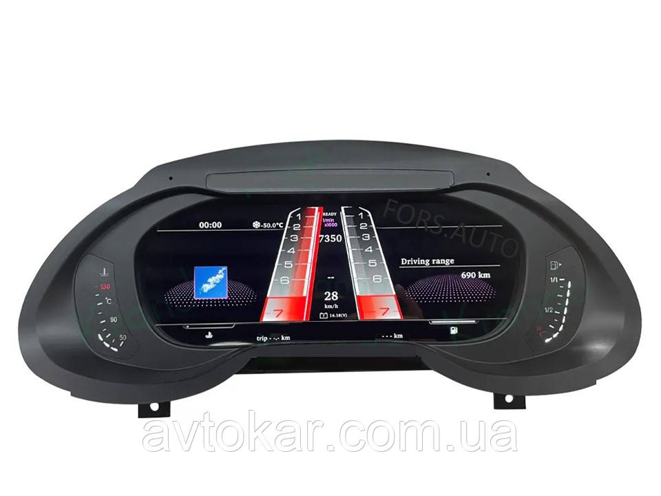 Панель FORS.auto для Audi A4L 2008-2012/A4L 2013-2016/S4 2008-2015/RS4 2013-2018 (10.25")