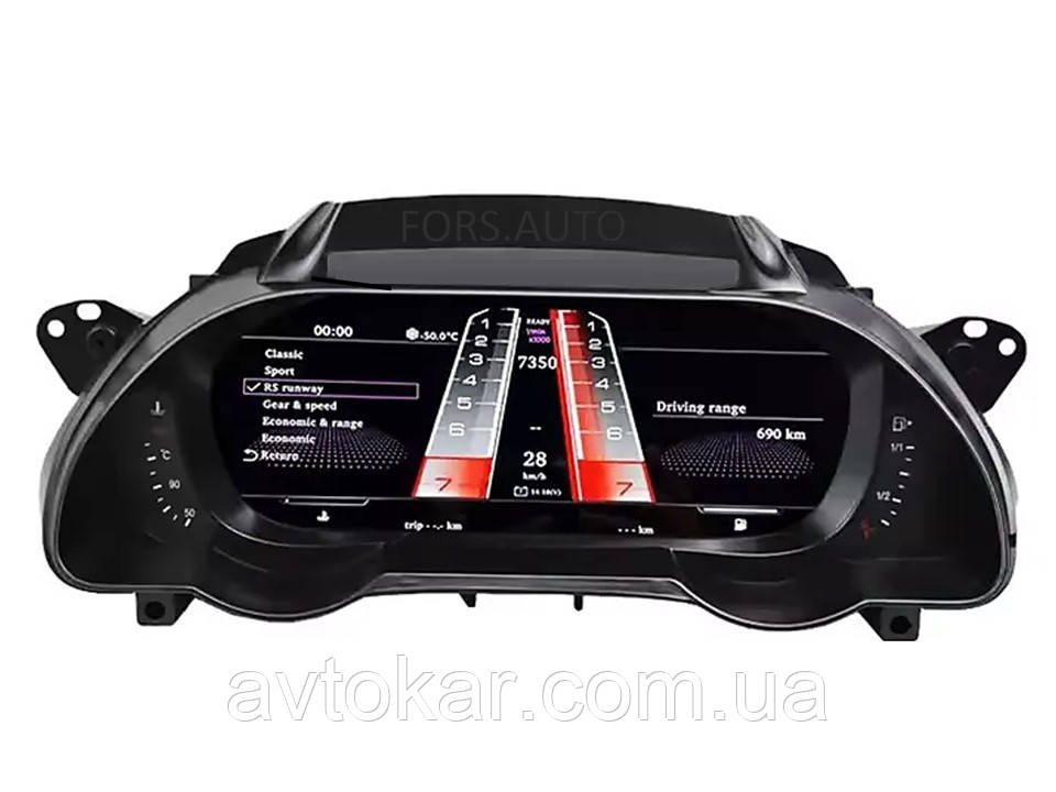 Приладна панель FORS.auto для Audi A5 2008-2016/S5 2009-2016/RS5 2011-2015 (10.25")
