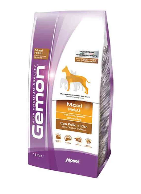 Сухий корм для собак великих порід GEMON (Жемон) DOG Maxi Adult курка з рисом 20 кг