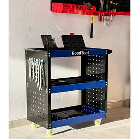 Візок для інструментів з гачками Good Tool GT-141 синій