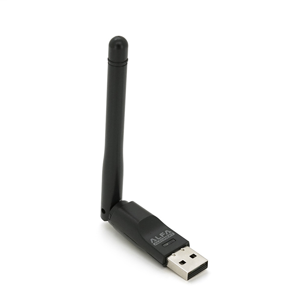 Бездротовий мережевий адаптер з антеною 10 см Wi-Fi-USB LV-UW07, RT7601, 802.11bgn, 300MB, 2.4 GHz,, фото 1