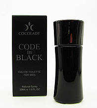 Cocolady Code in Black edp 30 ml (аналог Armani Code)