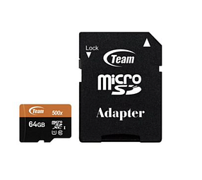 Карта пам'яті Team MicroSDHC 64GB UHS-I Class 10