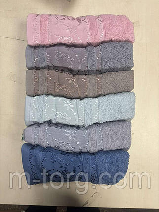 Рушник баня махрова 70*140 бавовна Туркменістан, фото 1