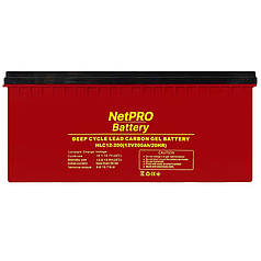 Акумулятор NetPRO HLC 12-200 (12V/200Ah carbon GEL)