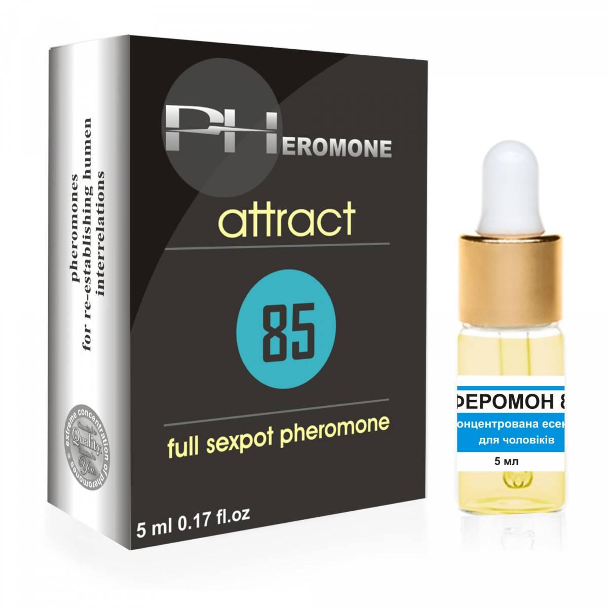 Феромон чоловічий Pheromon 85 Attract Men для приваблення жінок, 5 мл
