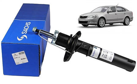 GERMANY 312267 Амортизатор передній Skoda Octavia A5 Шкода Октавія А5 2004-2013 газ-масло, фото 1