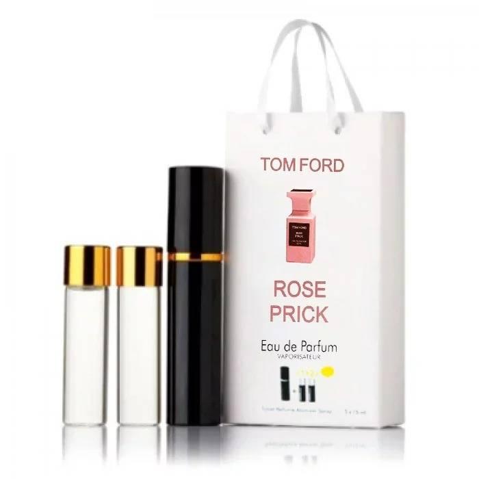 Жіночі шипрові парфуми Tom Ford Rose Prick 3x15ml — Trio Bag