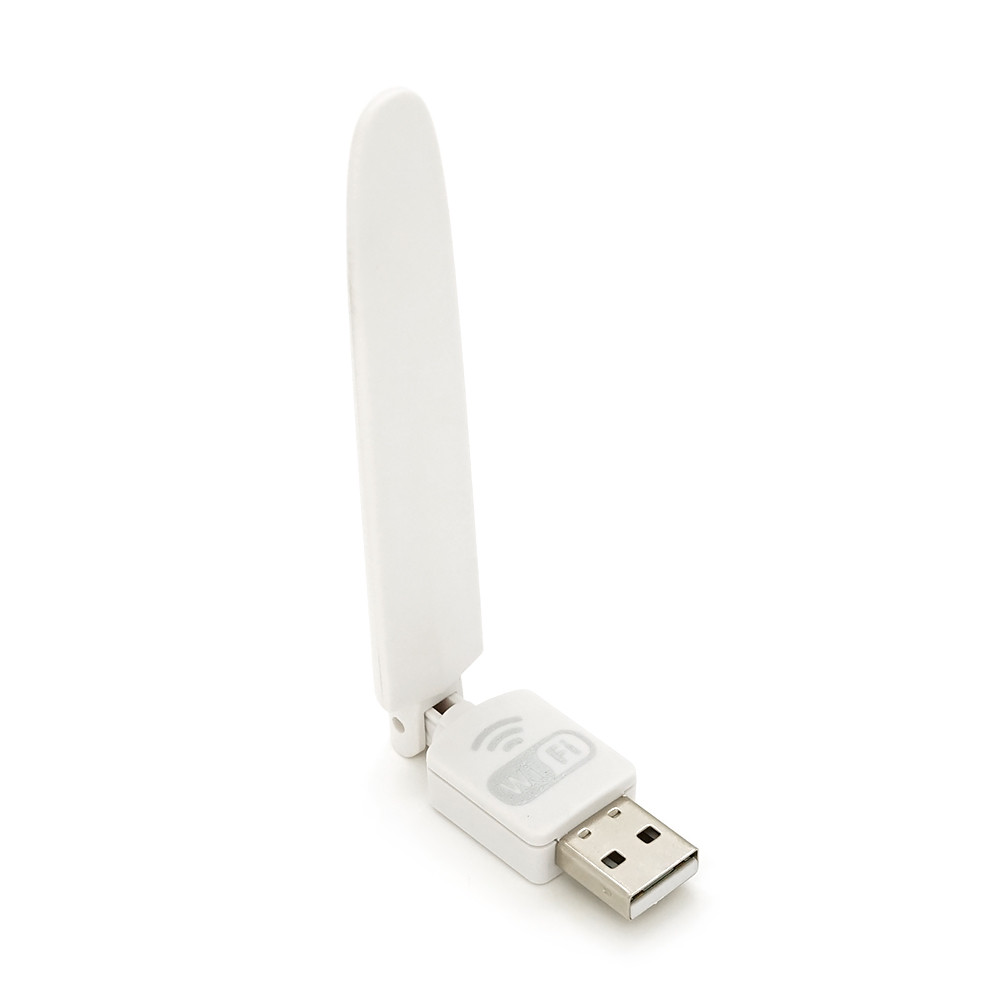 Бездротовий мережевий адаптер з антеною 10 см Wi-Fi-USB LV-UW10S — 2DB 7601, 802.11bgn, 150MB, 2.4 GHz,, фото 1