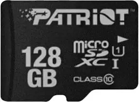 Карта пам`яті MicroSDXC 128GB UHS-I Class 10 Patriot LX