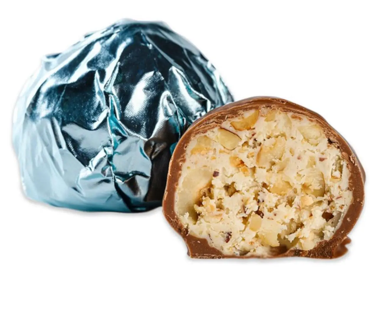 Дубайські цукерки Lux Choco катаїфі з лісовим горіхом та мигдалем
