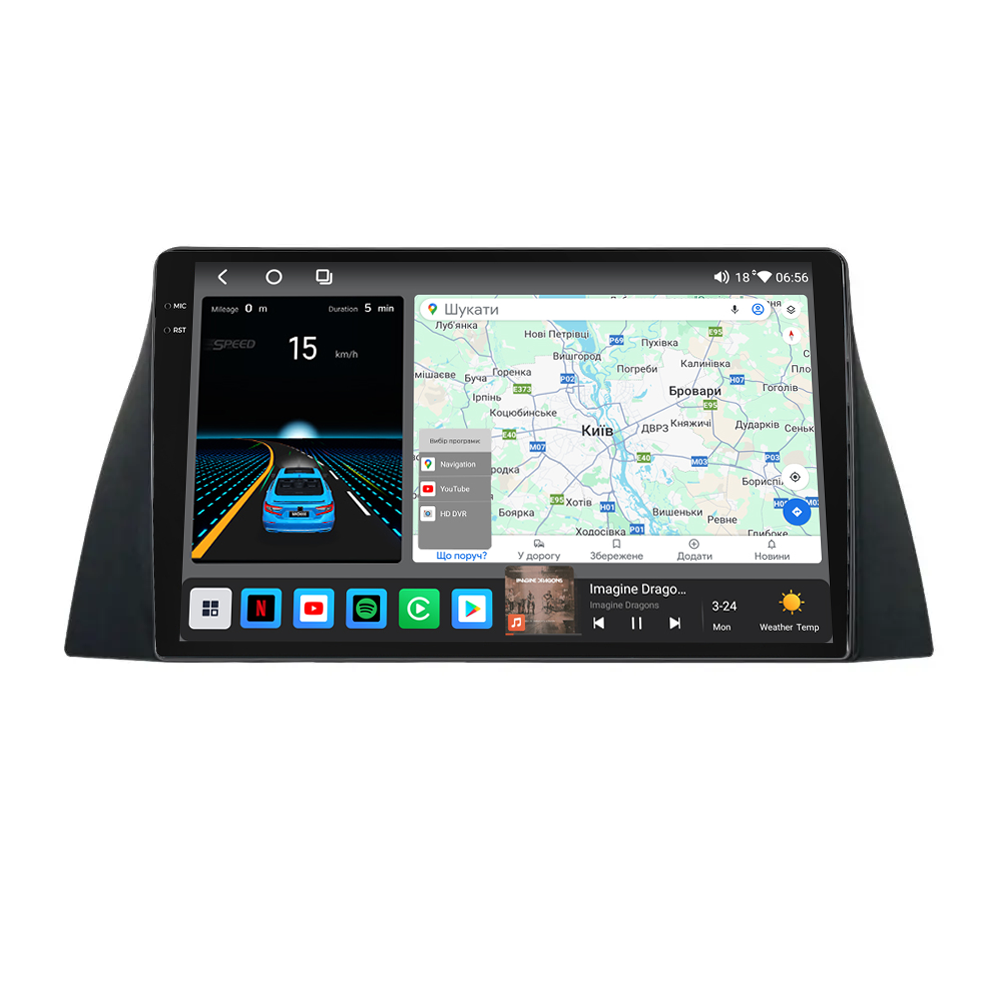 Штатная магнитола  Mekede M6 Plus Chery Tiggo T11 (2005-2013) CarPlay QleD, фото 1