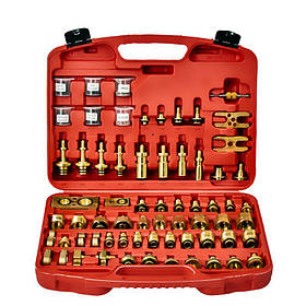 Комплект адаптерів для промивання кондиціонера Kraft&Dele KD10063, 78 шт.