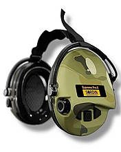 Активні навушники Sordin Supreme Pro-X з заднім тримачем, камуфляж