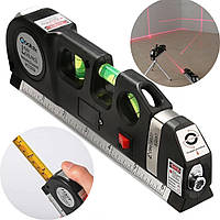Лазерний рівень 4в1 із вбудованою рулеткою LASER LEVEL PRO 3 / Лазерний нівелір