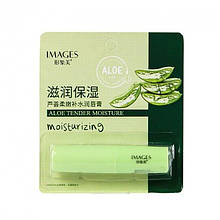 Бальзам для губ зволожувальний Images Aloe Tender Moisture з екстрактом алое 2.7 G