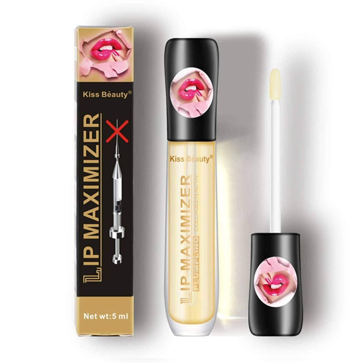Блиск для збільшення об'єму губ Lip Maximizer "Ін'єкція краси" 5 мл, фото 1