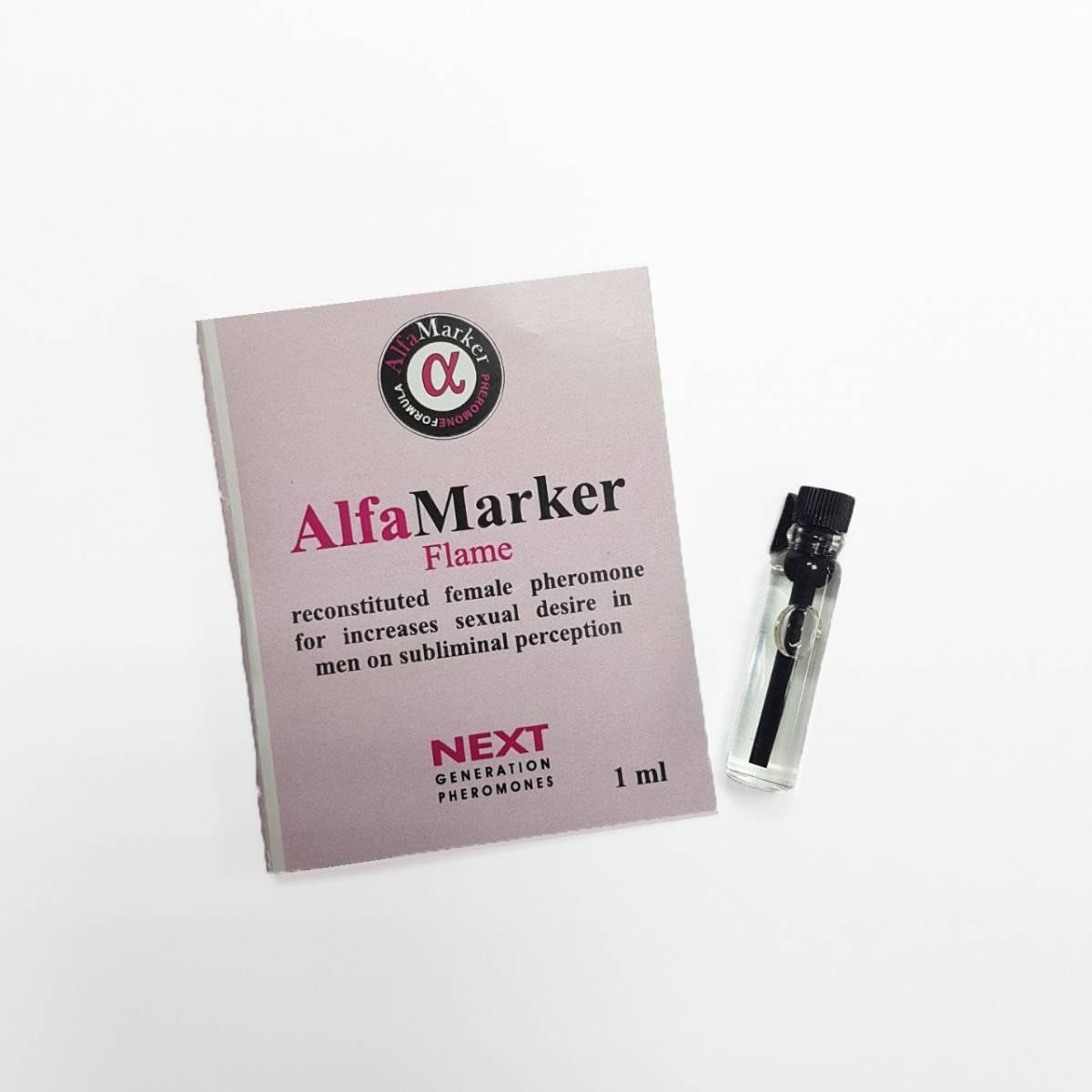 Висококонцентрований парфум з феромонами для жінок Alfamarker Flame 1 мл, фото 1