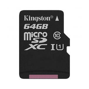 Карта памяти MicroSDXC 64GB UHS-I Class 10 Kingston Canvas Select Plus R100MB/s, фото 1