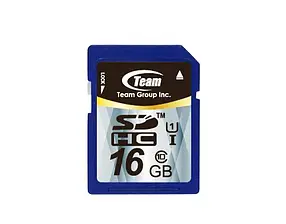 Карта памяти SDHC 16GB UHS-1 Class 10 Team
