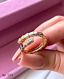 Срібна каблучка або з позолотою, фото 3