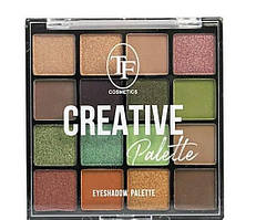 Набір тіней для макіяжу FT COSMETICS CREATIVE PALETTE тон 05 16 кольорів