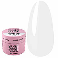 Гель для нарощування нігтів Toki-Toki Builder Gel White №02,15 мл білий