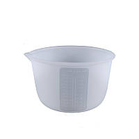 Склянка силіконова 20- 100 мл для епоксидної смоли мірна склянка