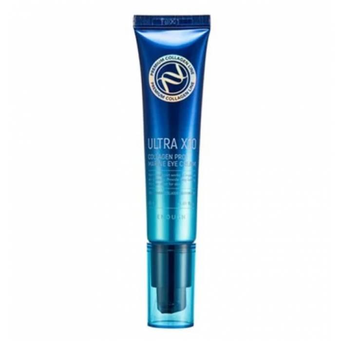 Крем для шкіри навколо очей інтенсивної дії для пружності та молодості Enough Ultra X10 Collagen Pro Marine Eye Cream 30 мл, фото 1