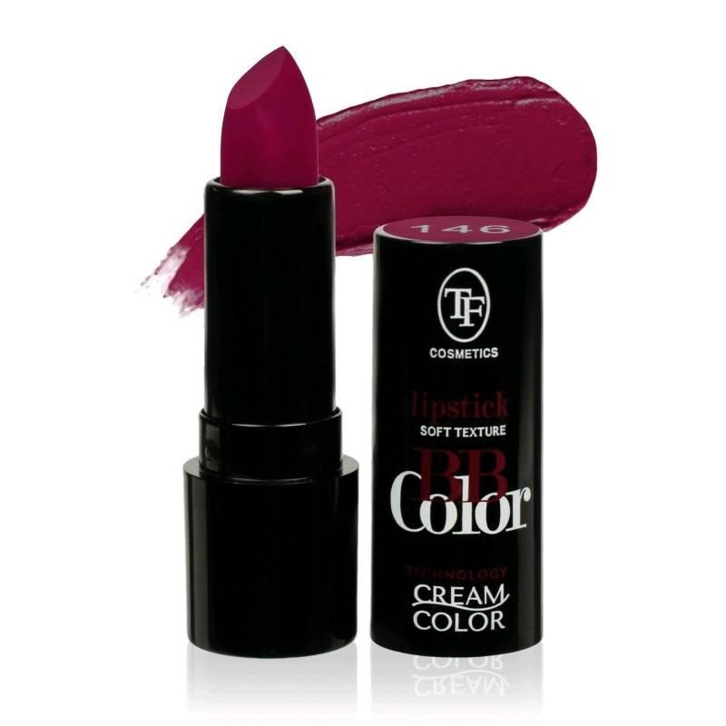 Кремова матова помада для губ Cosmetics BB Color Lipstick №146, фото 1