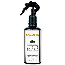 Парфумований спрей для дому Lacoste Eau De L.12.12 Blanc-Pure 275 мл