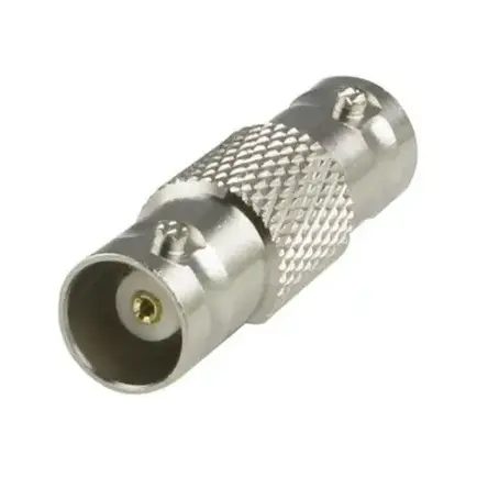 Перехідник гніздо BNC — гніздо BNC, латунь, фото 2