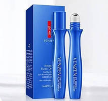 Сироватка-ролер для шкіри навколо очей проти зморщок, темних кругів і набряків Venzen Advanced Elastic Delicate 15 мл