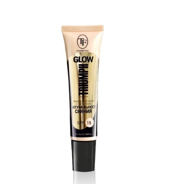 Легкий тональний крем для обличчя Теплий беж FT Glow Foundation CTW22 205