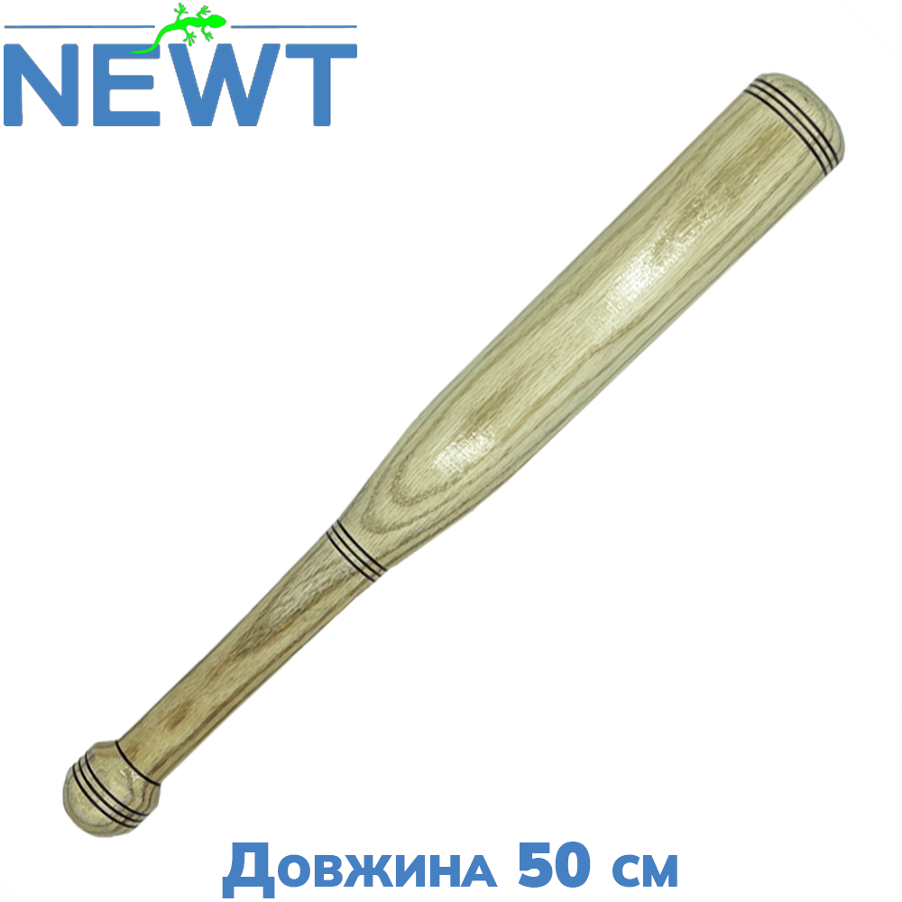 Біта дерев'яна бейсбольна біта для гри в бейсбол Newt Legioners Baseball довжина 50 см