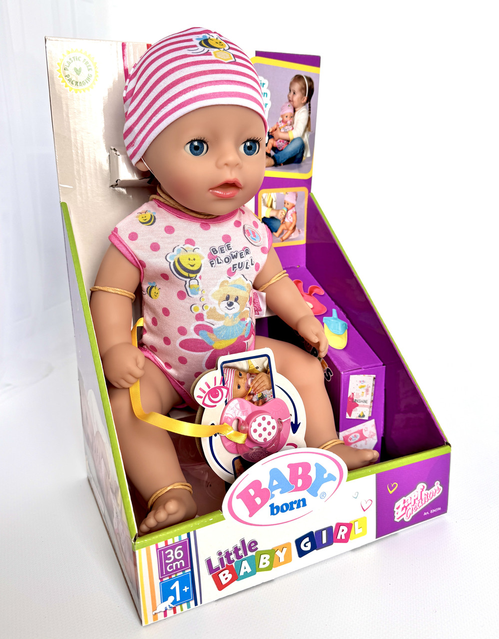 Лялька BABY BORN Пупс Baby Born Прекрасне малятко 36 см 834596