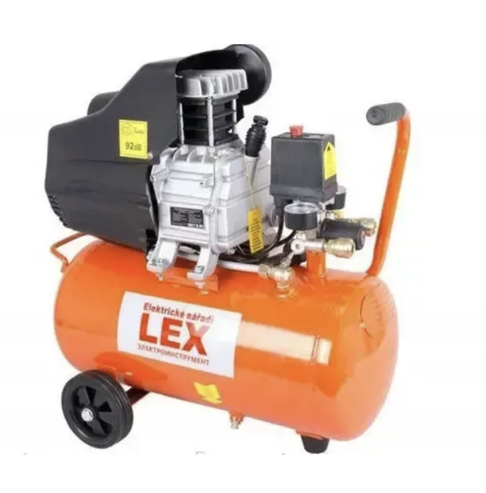Повітряний компресор LEX LXC24 -24 л 2.5 кВт. 210 л / хв