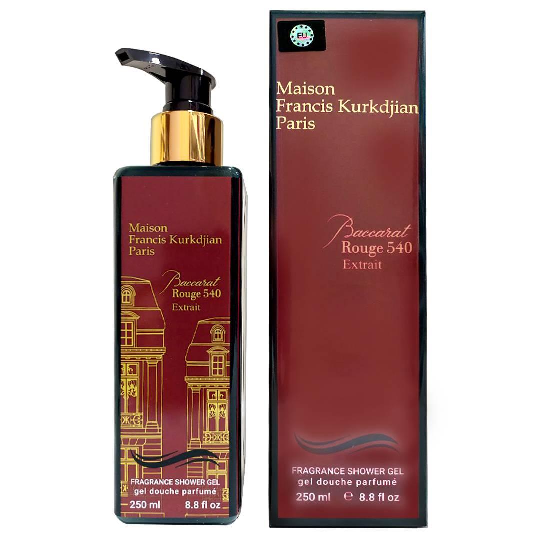 Східно-Квітковий Парфумований гель для душу для Тіла Ароматизуючий та Зволожуючий Maison Francis Kurkdjian Baccarat Rouge 540, фото 1